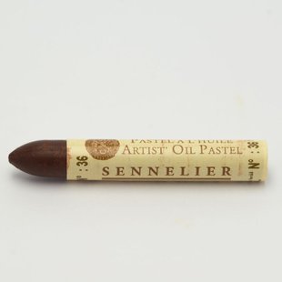 Пастель масляная Sennelier, Burnt Sienna, 5 мл