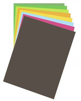 Бумага для дизайна Fotokarton B2, 50x70 см, 300 г/м2, №70 темно-коричневая, Folia