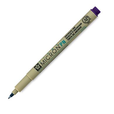 Ручка Pigma Micron PN Пурпуровий (лінія 0.4-0.5 мм), Sakura