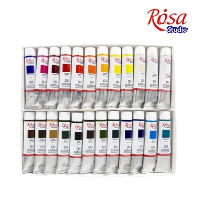Набір олійних фарб 24x20 мл, ROSA Studio
