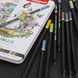 Набор цветных карандашей EXPRESSION METALLIC 12 штук, Bruynzeel 8712079468422 фото 7 с 11