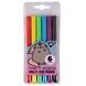 Фломастеры Pusheen rainbow, 6 цветов, YES 5056574436481 фото 1 с 2