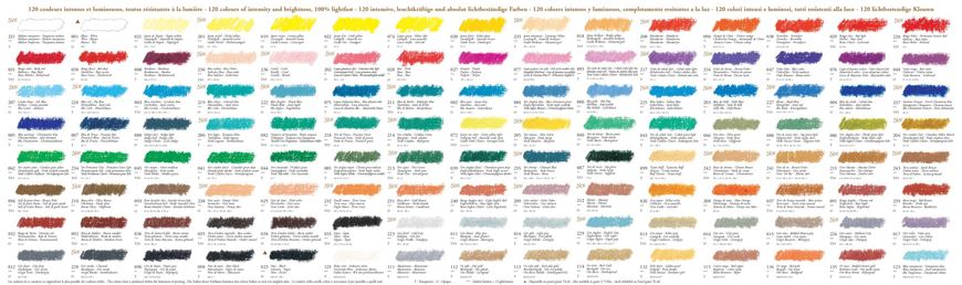 Набір олійної пастелі Sennelier серія "A L'huile" Іридисцентні (Iridescent), блискучі, 12 кольорів, картон