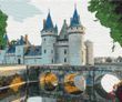 Картина за номерами Замок Сюллі-сюр-Луар, 40х50 см, Brushme