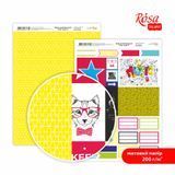 Папір&nbsp;дизайнерський&nbsp;Color style&nbsp;№8,&nbsp;А4, 21x29,7 см,&nbsp;200г/м&sup2;, двосторонній, матовий,&nbsp;ROSA&nbsp;TALENT