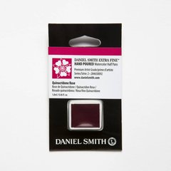 Краска акварельная Daniel Smith полукювета 1,8 мл Quinacridone Rose