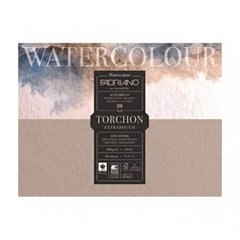 Альбом-склейка для акварели Watercolor, 18х24 см, 300 г/м2, 12 листов, торшон, Fabriano