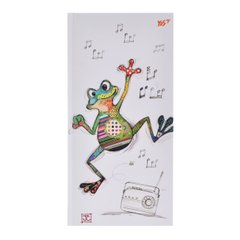 Блокнот Bugart White Frog, 10х20 см, 64 листа в линию, обложка 7БЦ, YES