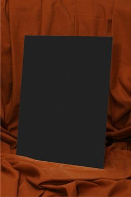 Полотно на картоні, 18x24 см, чорний ґрунт, бавовна, акрил, Rosa Studio