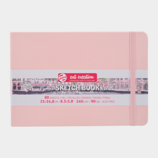 Блокнот для графики Talens Art Creation, А5, 14,8x21 см, 140 г/м2, 80 листов, Pastel Pink, Royal Talens