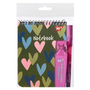 Набор канцелярии № 1 Yes Hearts, 3 предмета