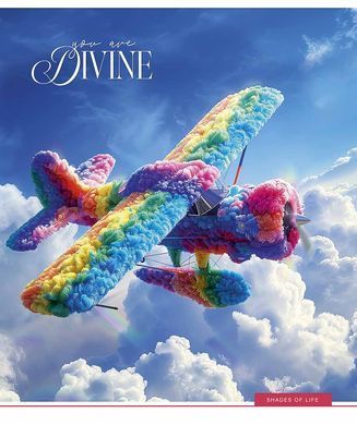 Тетрадь общая Fantasy life А5, 48 листов в клетку, Школярик
