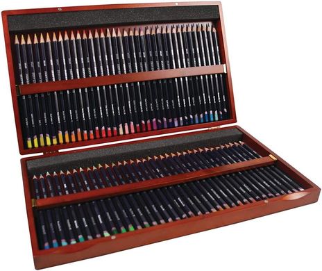 Набір кольорових олівців Studio, дерев`яна коробка, 72 штуки, Derwent