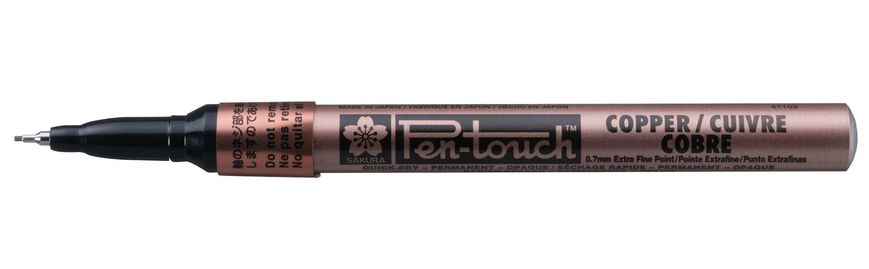 Маркер Pen-Touch Мідь, тонкий (Extra Fine) 0,7 мм, Sakura