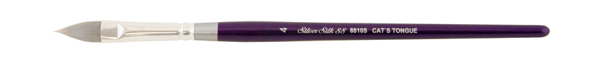 Кисть Silver Brush 8810S Silver Silk 88 синтетика кошачий язык №4