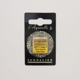 Акварельна фарба Sennelier, напівкювета, S2, коричнево-зелений