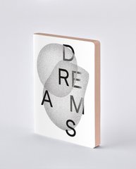 Блокнот Graphic L, Dreams by Heyday, 16,5х22 см, 120 г/м², 128 аркушів, Nuuna