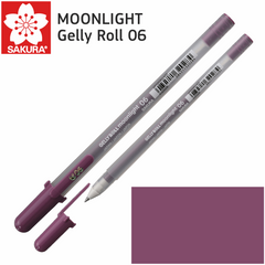 Ручка гелевая MOONLIGHT Gelly Roll 06, Бордовая, Sakura