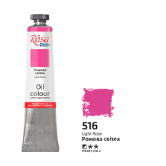 Краска масляная, Розовая светлая, 45 мл, ROSA Studio