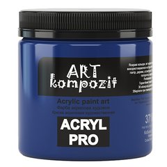 Акриловая краска ART Kompozit, кобальт синий темный (371), 430 мл