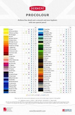 Олівець кольоровий Procolour, (54) Сепія, Derwent