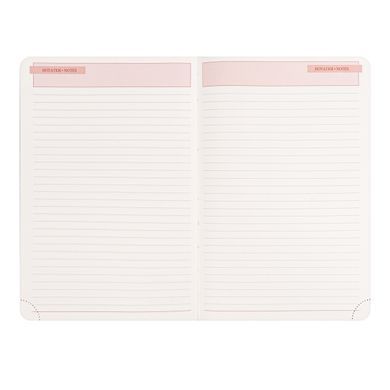 Ежедневник деловой Leo Planner Rigato, А5, датированный 2027, мягкий, мокко, 368 страниц