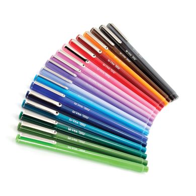 Ручка для паперу, Червона, капілярна, 0,3 мм, 4300-S, Le Pen, Marvy
