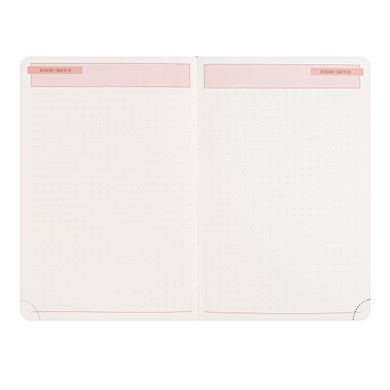 Ежедневник деловой Leo Planner Rigato, А5, датированный 2027, мягкий, мокко, 368 страниц