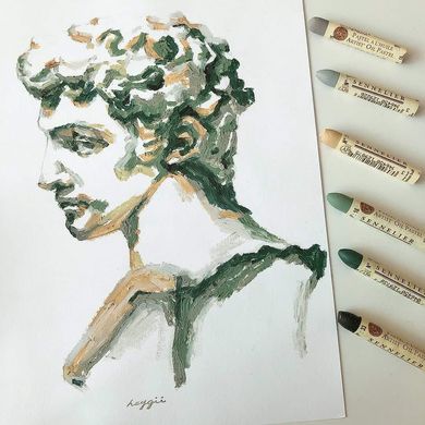 Набор масляной пастели Sennelier серия "A L'huile" Натюрморт (Still Life), 24 цвета, картон