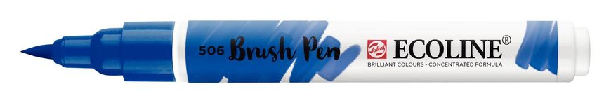 Пензель-ручка Ecoline Brushpen (506), Ультрамарин темний, Royal Talens