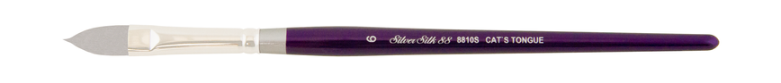 Кисть Silver Brush 8810S Silver Silk 88 синтетика кошачий язык №6