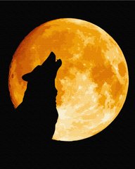 Картина по номерам Ночь волка, 40х50 см, Brushme