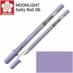 Ручка гелевая MOONLIGHT Gelly Roll 06, Лавандовая, Sakura