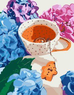Картина за номерами Ароматний чай, 35х45 см, ROSA START
