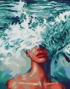 Алмазная мозаика Океания, 40x50 см, Brushme