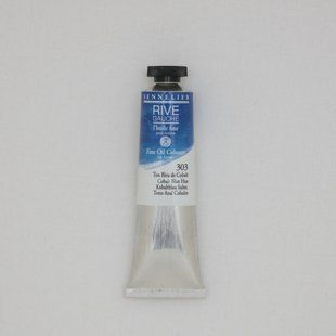 Масляная краска Rive gauche, 40 мл, кобальтовый синий оттенок, Cobalt Blue Hue, Sennelier