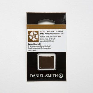 Фарба акварельна Daniel Smith напівкювета 1,8 мл Quinacridone Gold