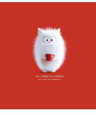 Тетрадь общая, 48 листов, в клетку, УФ-лак, Morning haters, Genius