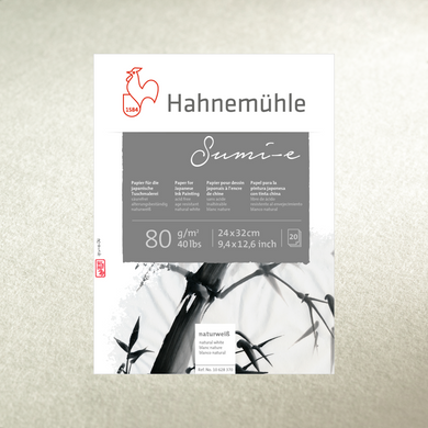 Альбом-склейка для акварели Sumi-e, 24х32 см, 80 г/м², 20 листов , Hahnemuhle