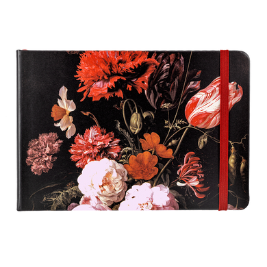 Блокнот для графіки Натюрморт з квітами, 21х15 см, 140 г/м2, білий, 80 аркушів, Royal Talens