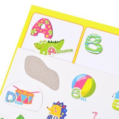 Набір для вивчення англійського алфавіту з наліпками 1 Вересня Useful Stickers
