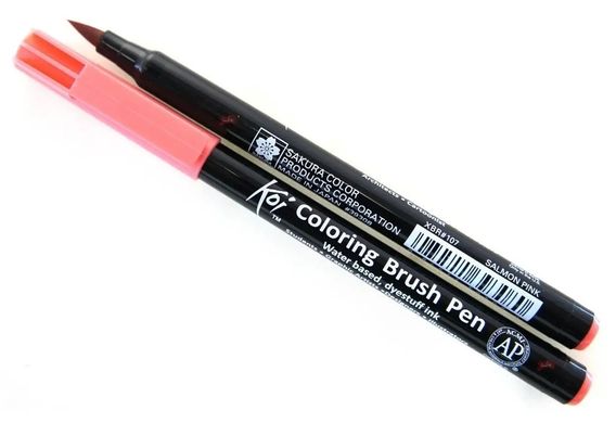Набор маркеров Koi Coloring Brush Pen, 6 шт, Sakura