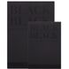 Бумага mixed media Black Black B2, 50x70 см, 280 г/м2, чорная, гладкая, Fabriano 8001348201328 фото 1 с 4