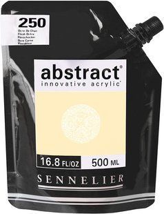 Краска акриловая Sennelier Abstract, Охра телесная №250, 500 мл, дой-пак