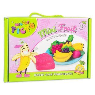 Набір для творчості Strateg Містер тісто Mini Fruit, українською мовою