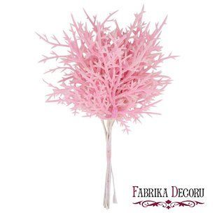 Набор веточек аспарагуса, Розовый, 10 штук, Fabrika Decoru