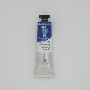 Масляная краска Rive gauche, 40 мл, ультрамарин голубой светлый, Ultramarine Blue Light, Sennelier