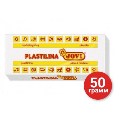 Пластилин JOVI белый 50 г