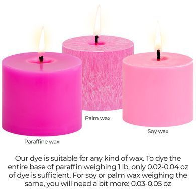 Краситель CANDLE SHOP, РОЗОВЫЙ, для изготовления свечей, хлопья, 57 г., Alexes