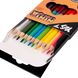Набор цветных карандашей Ninja, 24 цвета, 12 штук, YES 5056574419446 фото 2 с 2
